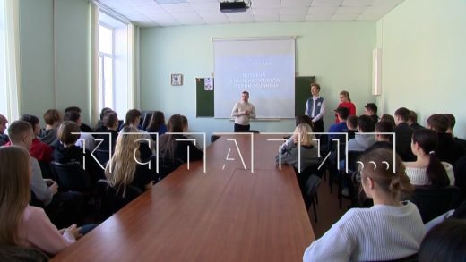 Ветераны СВО проводят для нижегородских школьников Уроки мужества