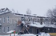 Из за нечищеного снега в детском саду обрушилась крыша