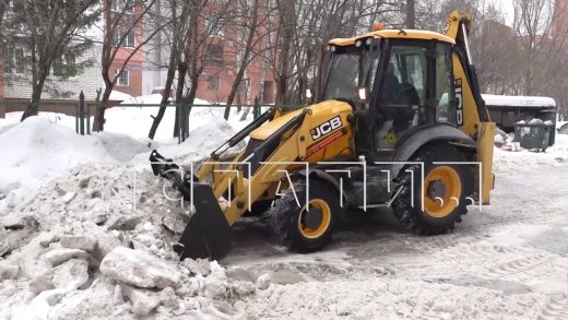 Из за возобновившихся снегопадов нижегородские коммунальщики перешли на усиленный режим работы