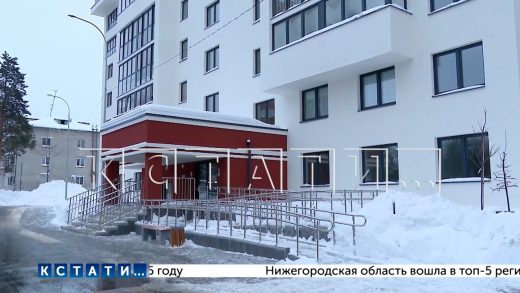 Мэр Нижнего Новгорода посетил новый дом, в который переезжают жители аварийного фонда