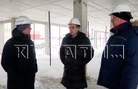 Ход строительства нового детсада проверил мэр Нижнего Новгорода Ход строительства нового детсада проверил мэр Нижнего Новгорода