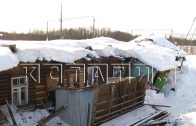 Крыша многоквартирного дома в Навашино обрушилась под тяжестью снега