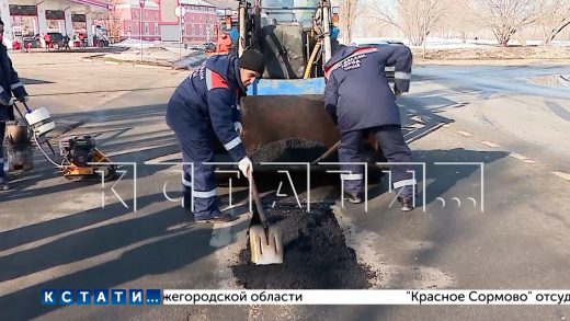 Ход ямочного ремонта сегодня проинспектировал мэр Нижнего Новгорода