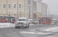 Более 20 сантиметров снега выпало в Нижнем Новгороде в конце апреля