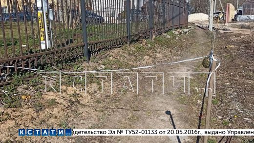 Ссора садоводов с бывшим председателем привела к установке растяжки с гранатой на дорожке в СНТ