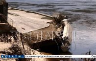 Набережную у Шуховской башни, которая должна была стать туристическим центром, смыло во второй раз Набережную у Шуховской башни, которая должна была стать туристическим центром, смыло во второй раз