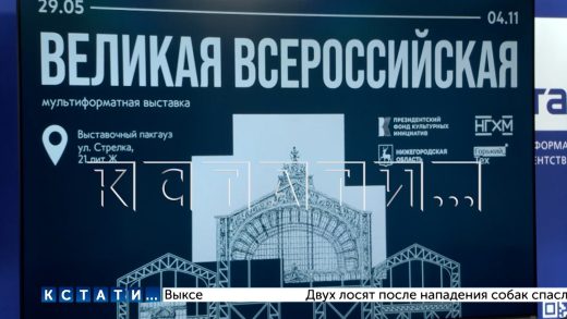 Новая «Великая Всероссийская» выставка готовится к открытию в Нижнем Новгороде