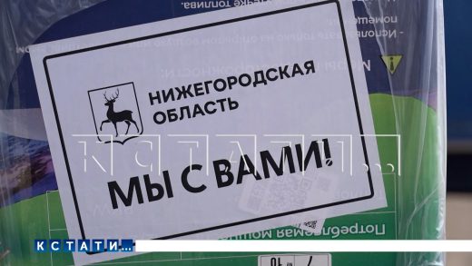 Около 800 гуманитарных конвоев отправлено из Нижегородской области в зону СВО