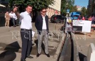Дорогу от площади Горького до Похвалинского съезда расширят до 4 полос Дорогу от площади Горького до Похвалинского съезда расширят до 4 полос