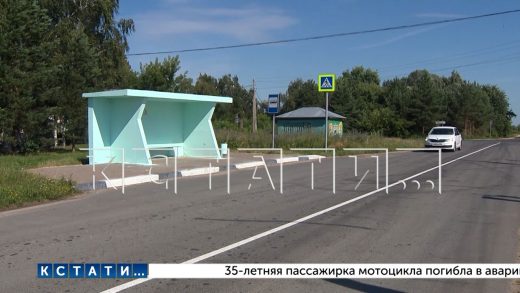 В Арзамасском районе завершили ремонт дороги к селу Ломовка