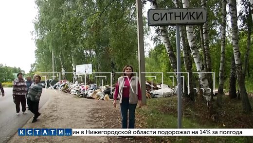 Чрезвычайная ситуация из за мусора в Борском округе ухудшилась