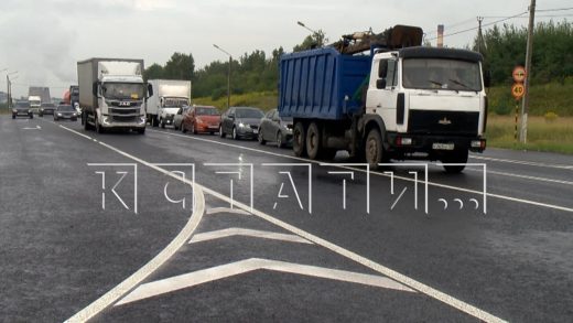 В Кстовском районе отремонтировали участок дороги по национальному проекту