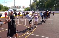 Юные спортсмены осваивают спортплощадку в школе №181 после проведенного ремонта Юные спортсмены осваивают спортплощадку в школе №181 после проведенного ремонта