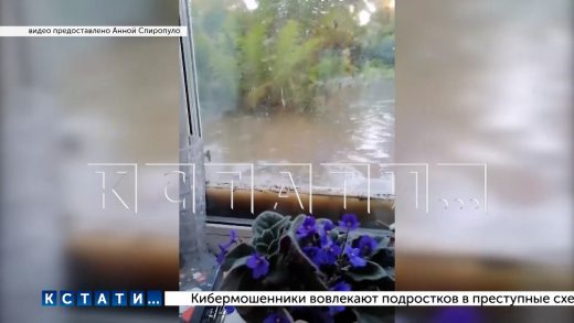 Фекальные воды с улицы через окна затекли в квартиры и полностью уничтожили имущество