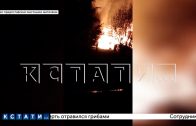 Два дома сгорели в Лысковском районе из‑за того, что пожарным не хватало воды для тушения